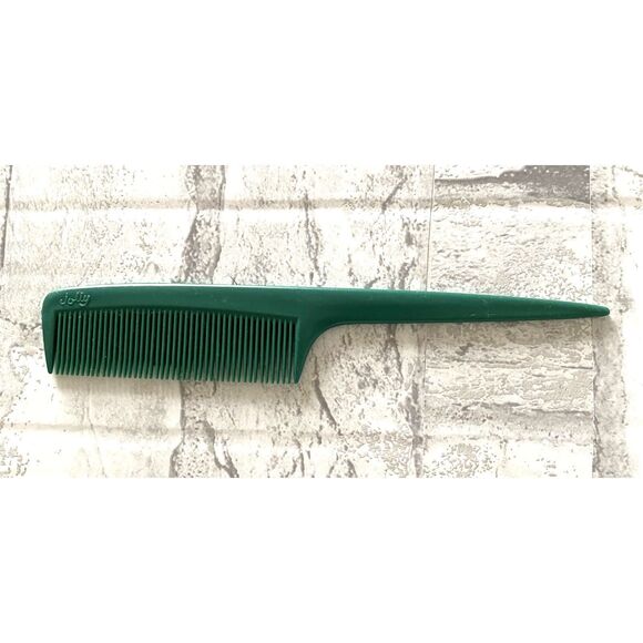 Vintage Jolly Green Retro Groovy Prop Old School Teasing Rat Tail Hair Comb 6" - Picture 1 of 3